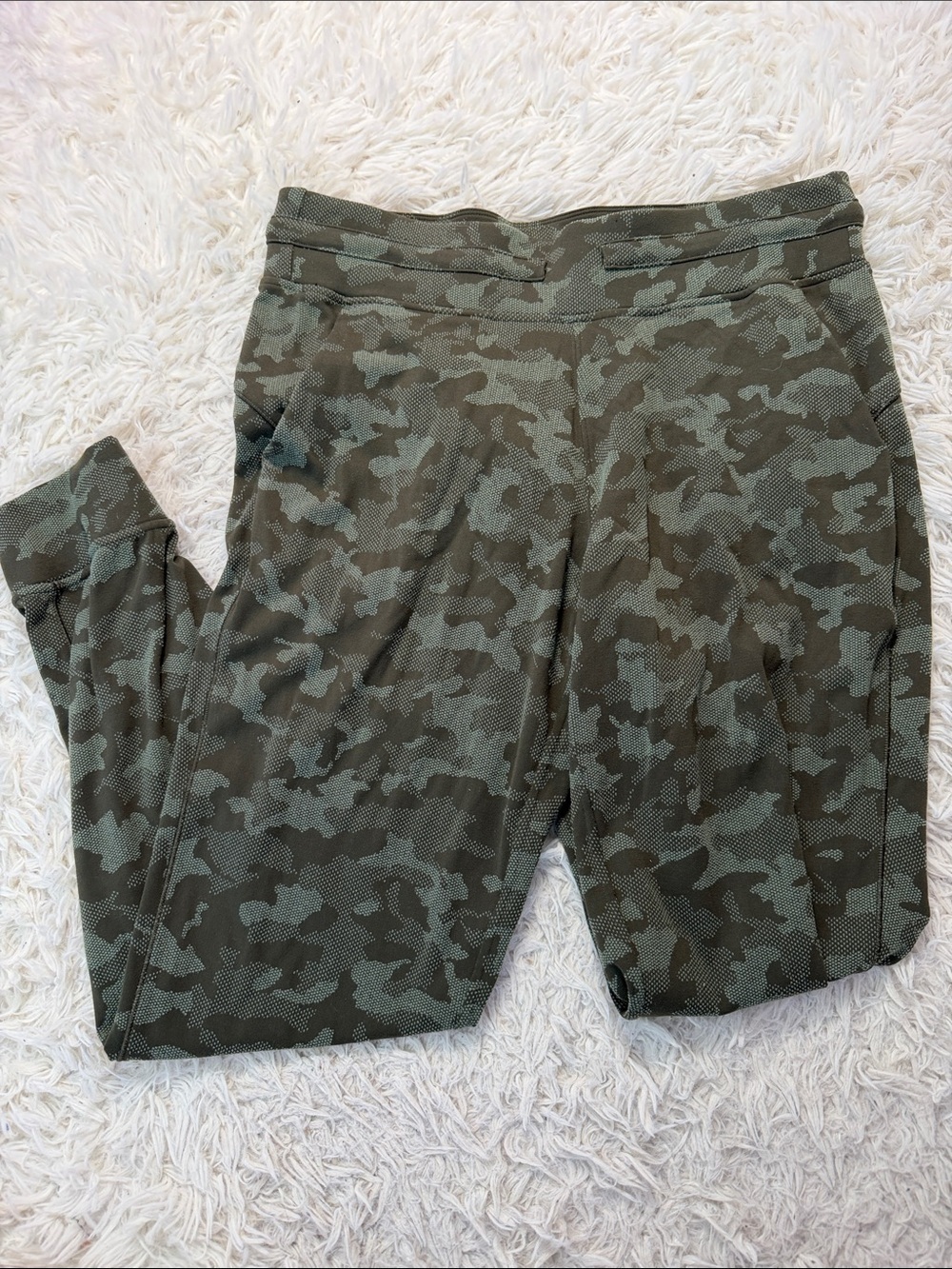 Lululemon Ready to Rulu Jogger 29" Heritage Camo Dark Olive Green Twill